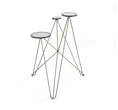 Gianfranco Ferré Home Высокий металлический стол Effiel sun-id-1445504 - Вид №1