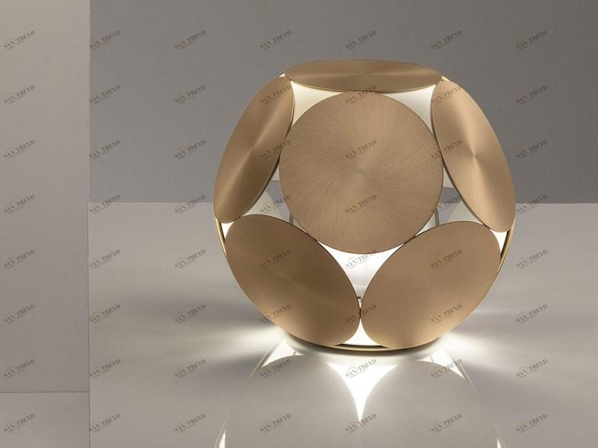 Masiero Настольная светодиодная лампа из окрашенного металла Timeo sun-id-1374916