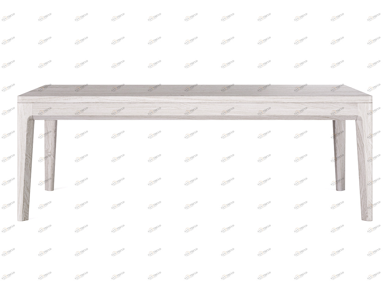 Журнальный столик прямоугольный 100 см беленый дуб Case №3 THE IDEA  210100 Беленый дуб;бежевый 