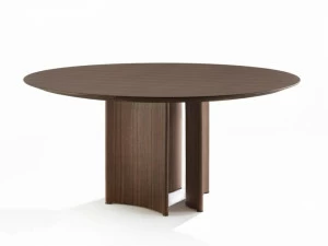 Porada Круглый стол из ореха каналетта Twenty