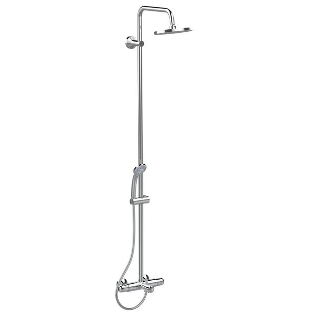 A6426AA Душевая система в комплекте с настенным термостатическим смесителем для ванны/душа Ideal Standard IDEALRAIN ECO 