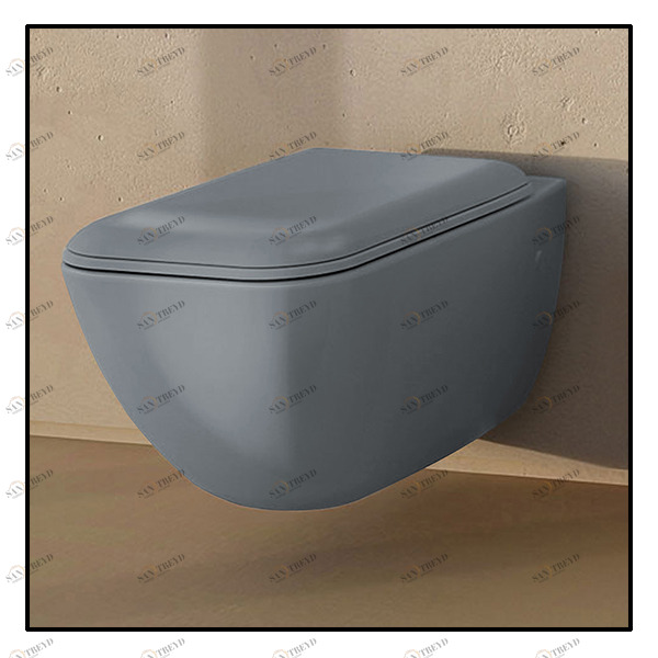 SHCOVSBR Подвесной унитаз настенный Серый Ceramica Cielo SHUI Comfort Италия