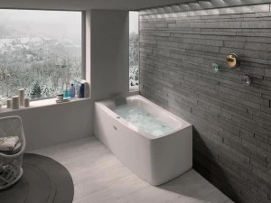 Jacuzzi® Асимметричная гидромассажная ванна Essentials