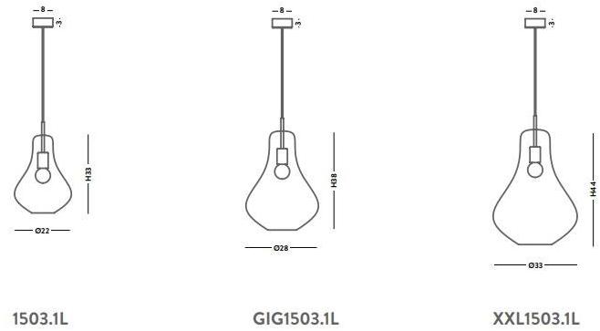 Cangini & Tucci Подвесной светильник из стекла Luc sun-id-1448158 - Вид №4