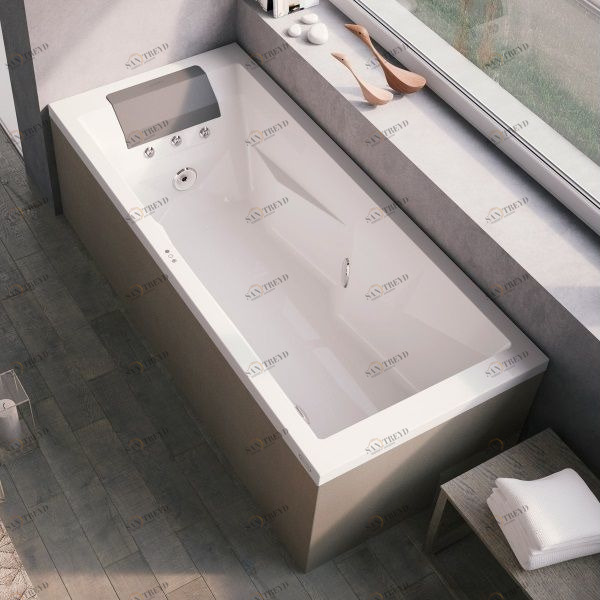 Ванна с гидромассажем Myway 170 MW10012100 Dx Jacuzzi MW10012100DX