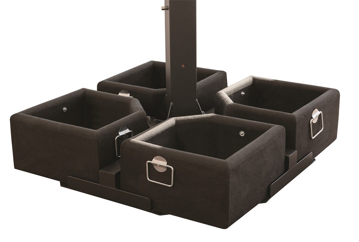 Несколько квадратных зонтик с освещением Scolaro Parasol ARCH-00135843 - Вид №2