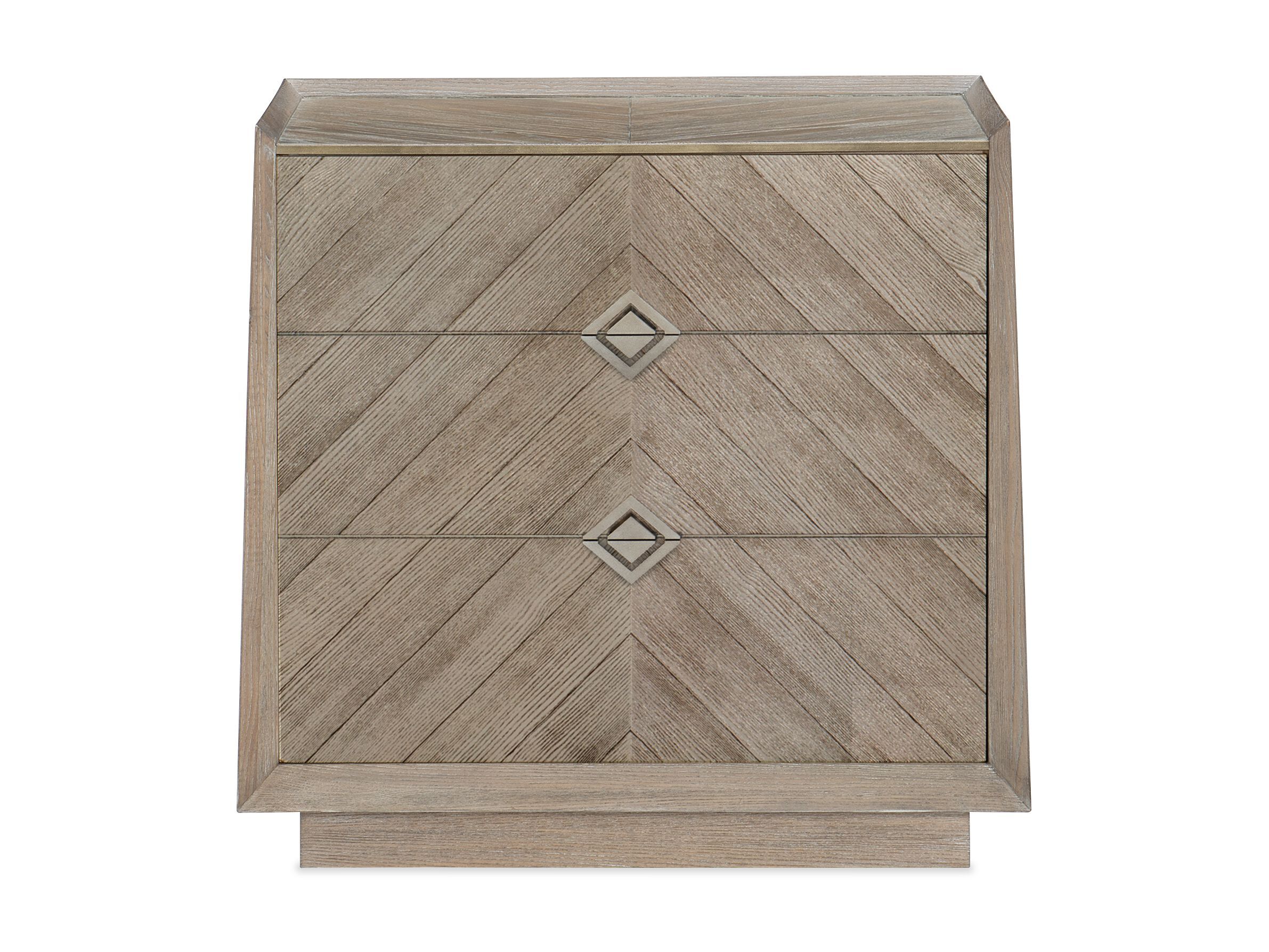 Деревянная прямоугольная тумбочка с ящиками Caracole CROSSED PURPOSES ARCH-00146562 - Вид №1
