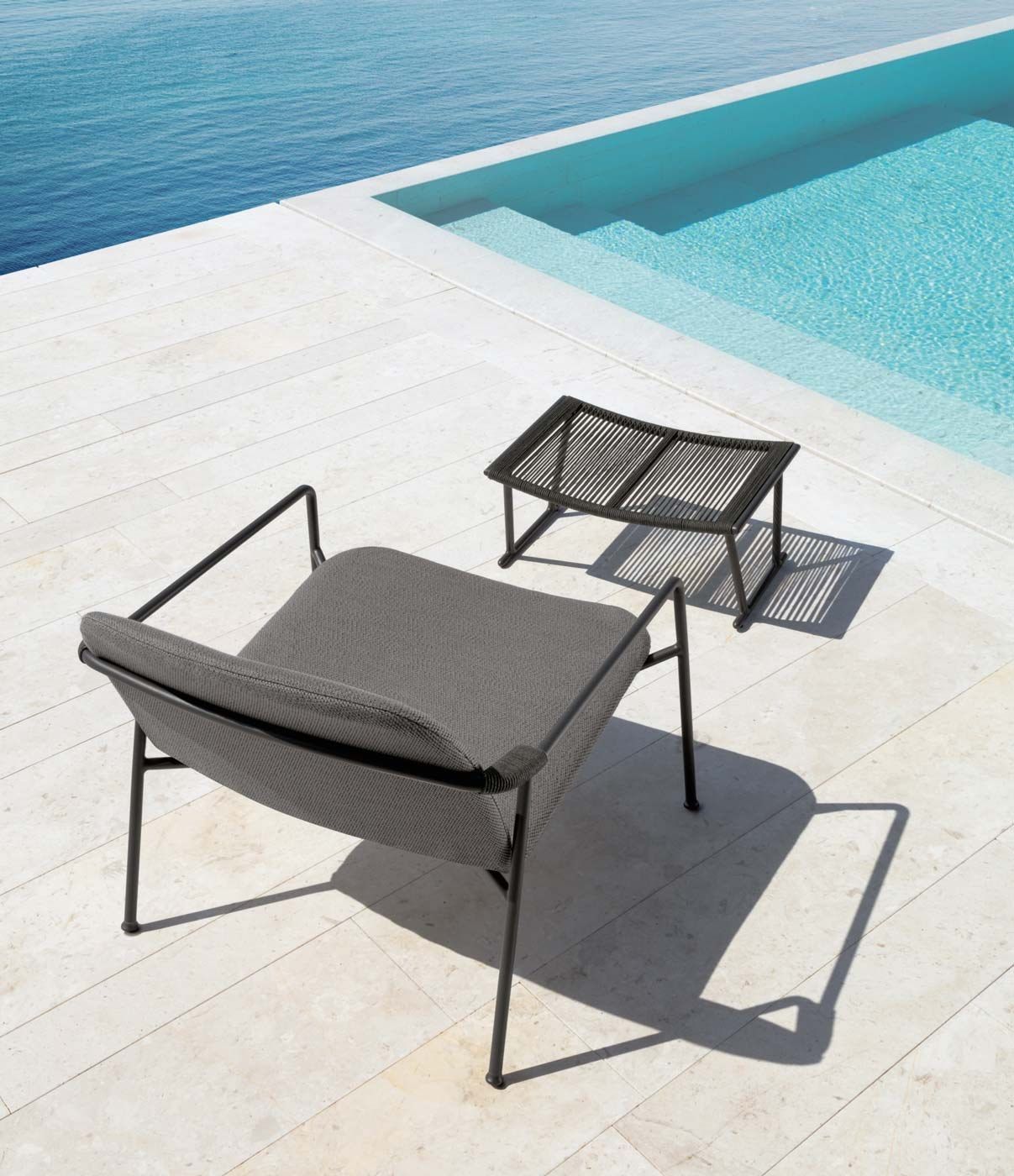 Тканевое садовое кресло с подлокотниками Talenti ARCH-00140342 - Вид №1