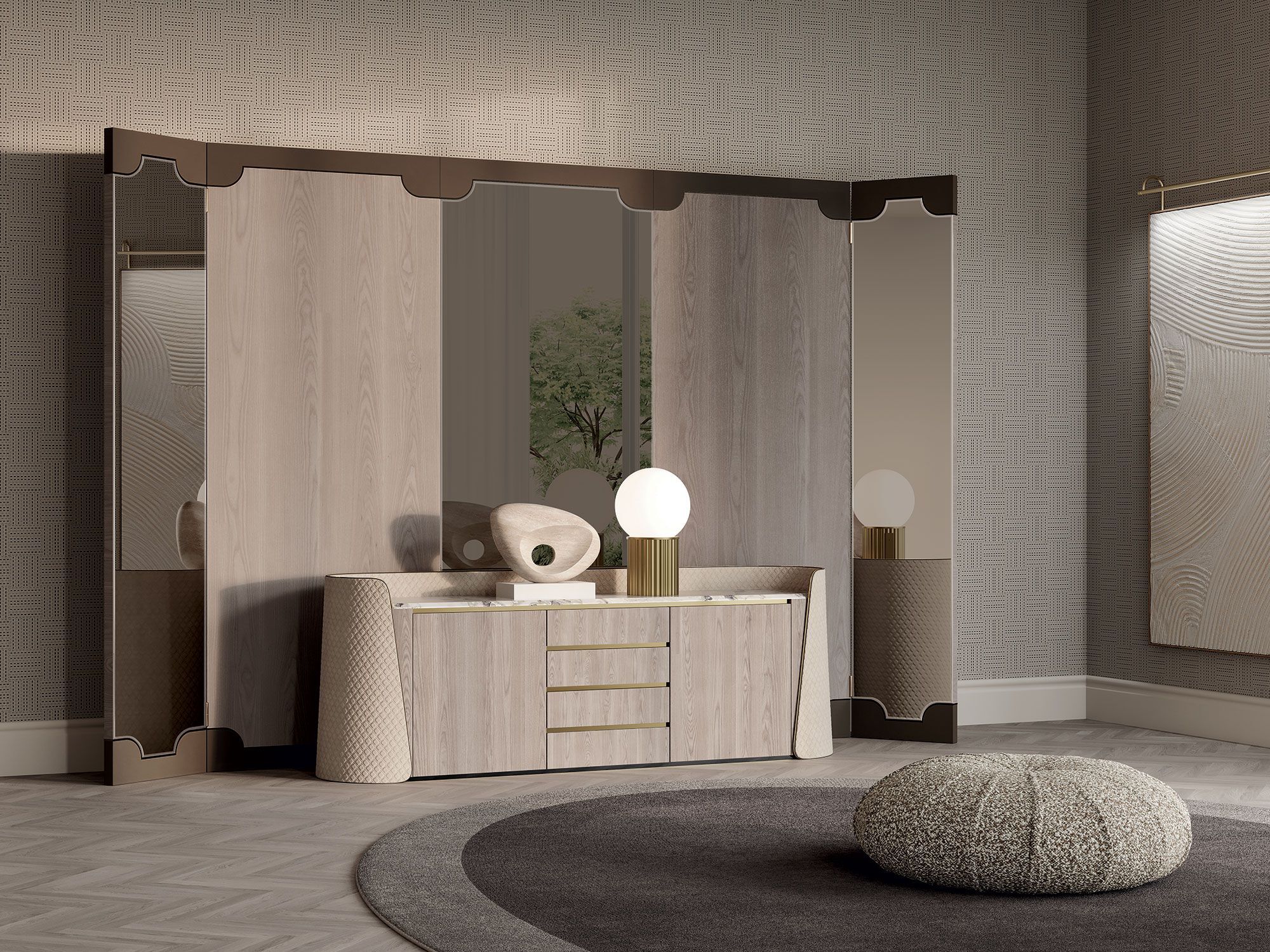 Деревянная перегородка Vittoria Frigerio RECALCATI ARCH-00133677 - Вид №2