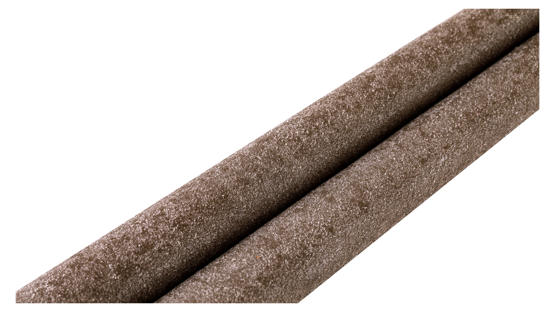 10574029 Luz your senses Набор свечей Luz your senses "Рустик" 30см, 2 шт (серо-коричневый) Парафин  - Вид №1