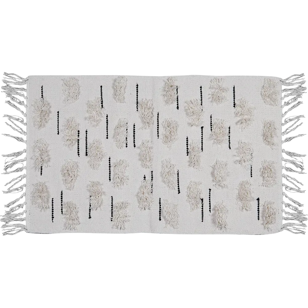 Коврик Inspire декоративный хлопок BAURU 50x80 см цвет бежевый 85077928 STLM-2192998 