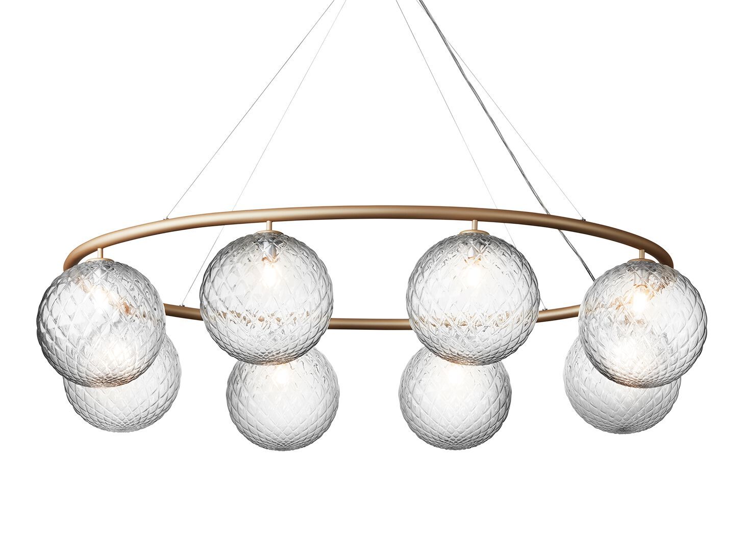 Опаловое стекло светодиодный подвесной светильник Nuura Miira ARCH-00062209 - Вид №2