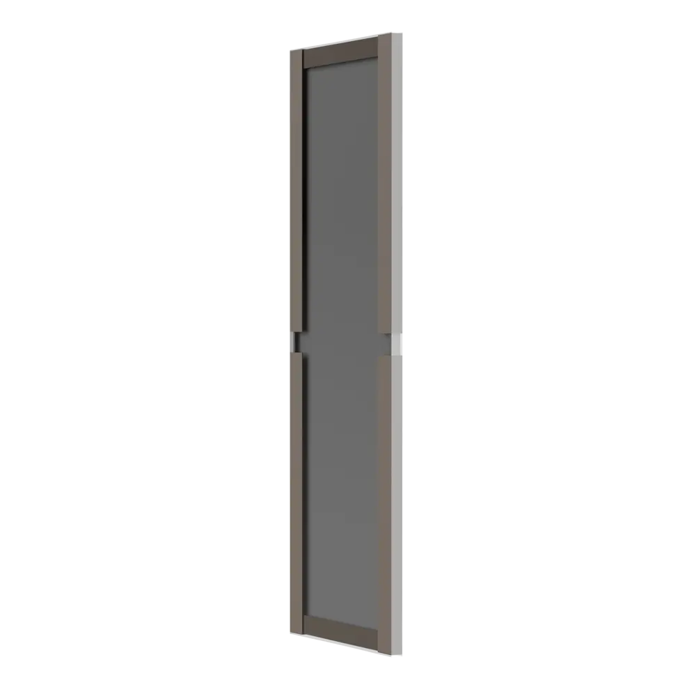 Дверь-купе KONSENSA 225.5x60.4 см МДФ цвет белый профиль матовое серебро STLM-2004791 - Вид №7