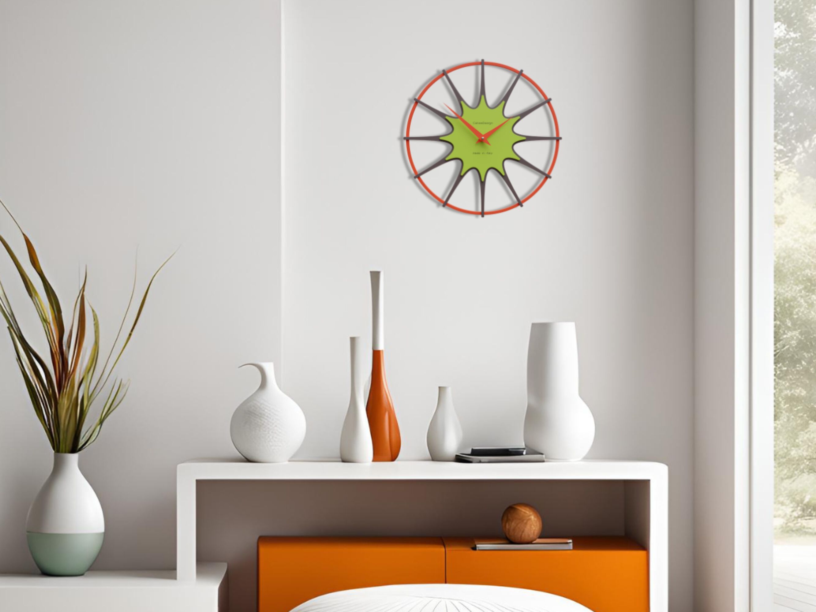 Настенные часы MDF CalleaDesign STELLA ARCH-00132986 - Вид №2