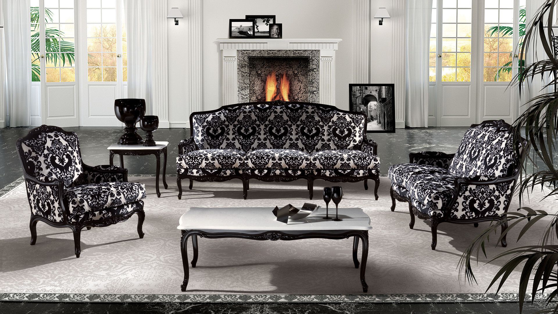 Диван в стиле Людовика XV ANGELO CAPPELLINI Exclusive Italian Furniture ARCH-00132803 - Вид №3