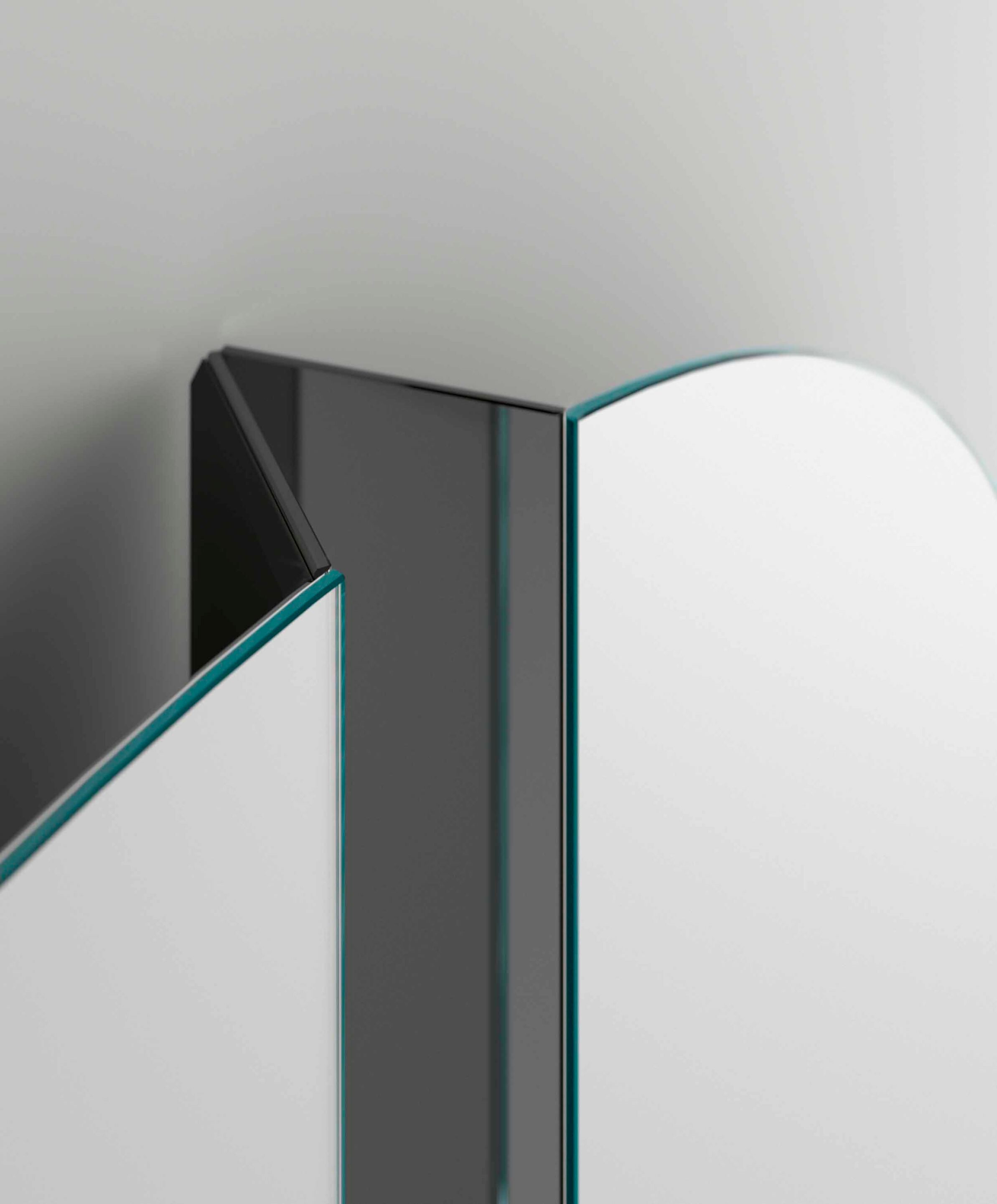 Настенное круглое зеркало Tonelli Design SPLIT ARCH-00061851 - Вид №2