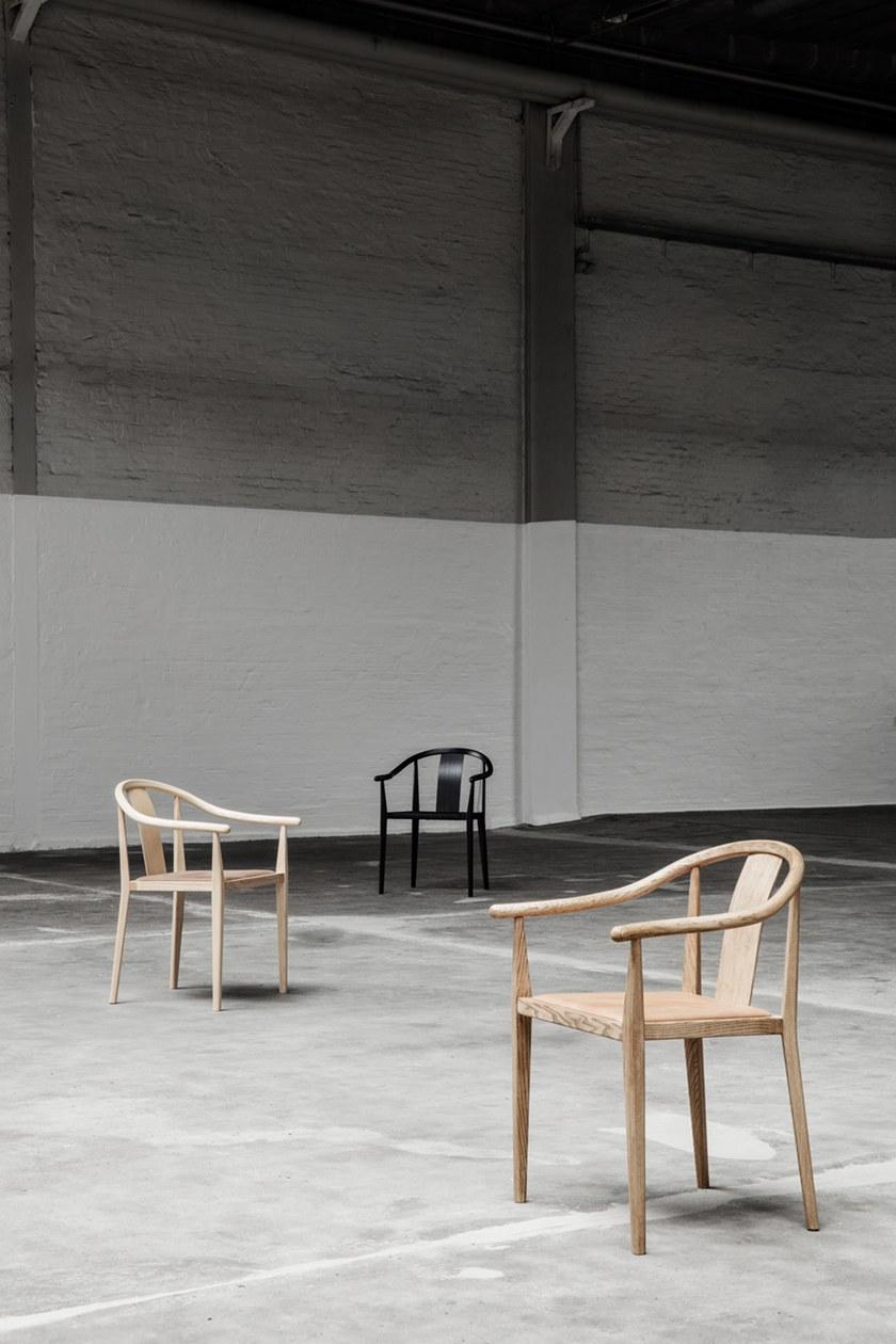 NORR11 Стул с подлокотниками из ясеня с веревочным сиденьем sun-id-1468991 - Вид №6