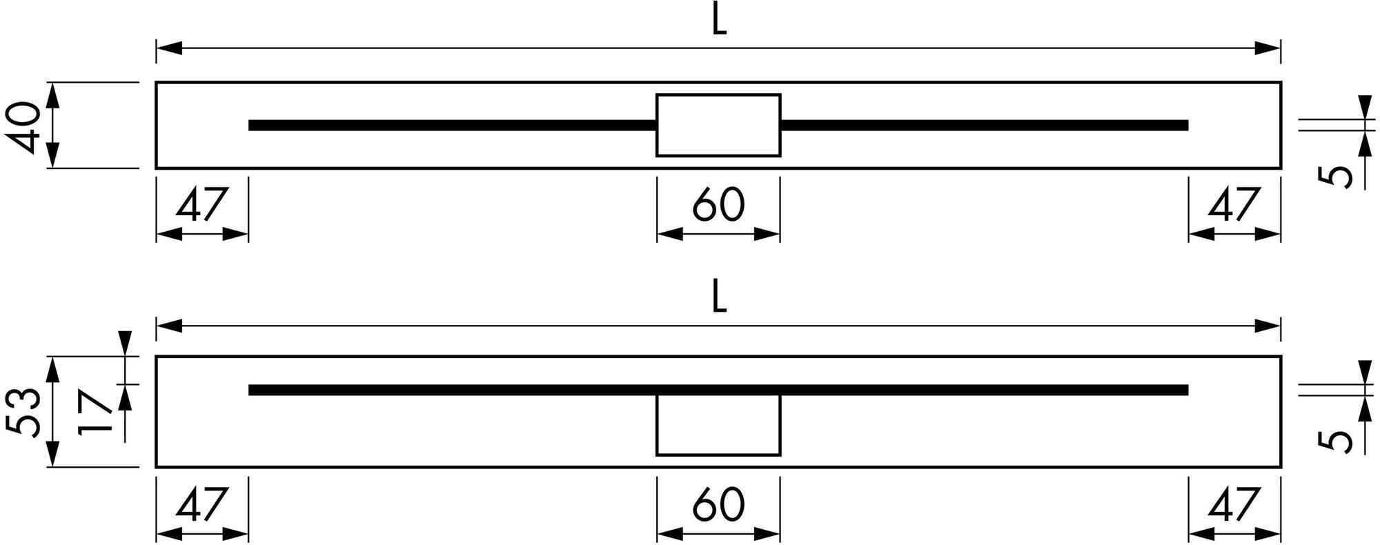ESS Easy Drain Трап для душа из нержавеющей стали Nano sun-id-1434254 - Вид №3