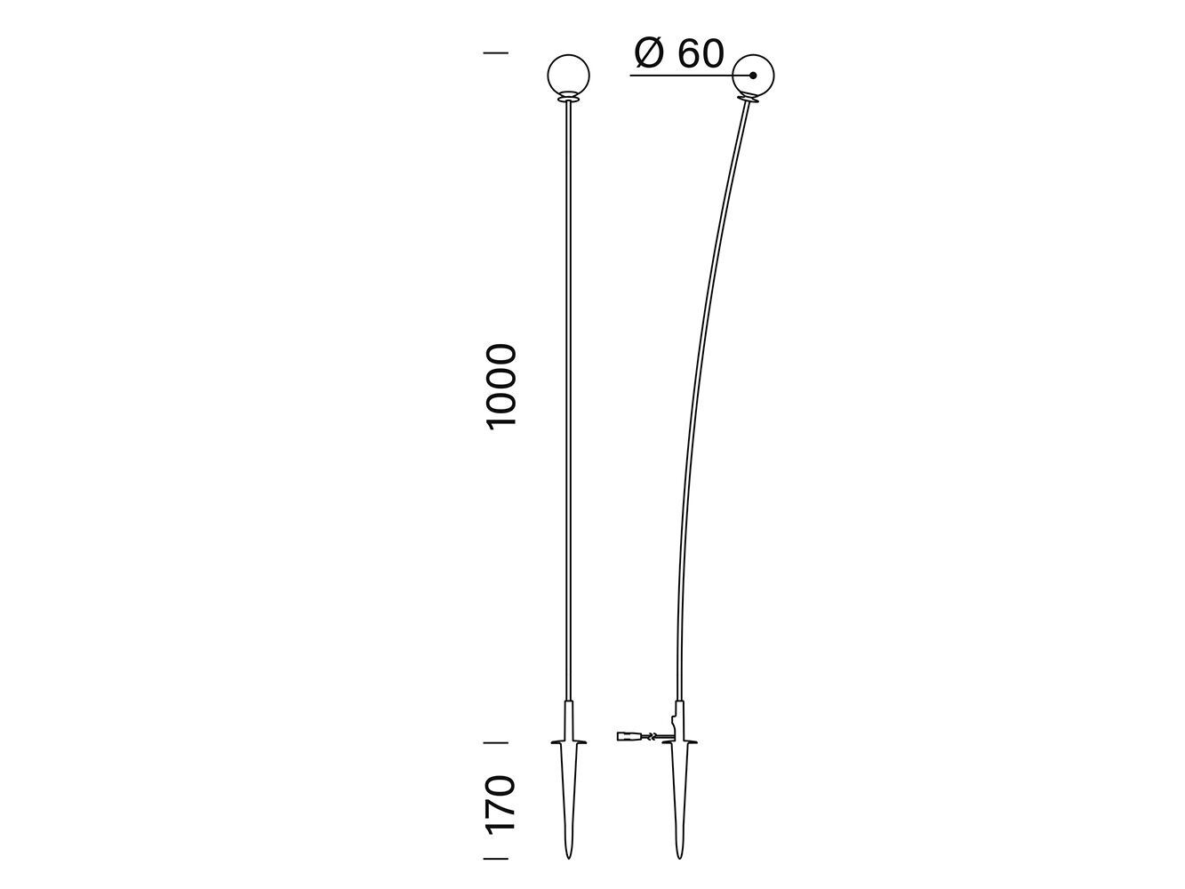 Светодиодный светильник из нержавеющей стали Platek Balina ARCH-00107202 - Вид №11