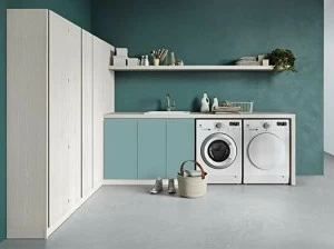 Birex Модульный шкаф для стирки с гладильной доской Idrobox