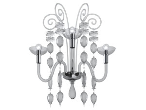 Настенный светильник ручной работы из дутого стекла