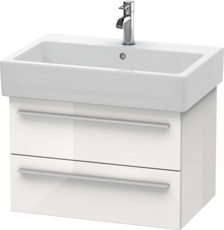 XL634204747 Тумбочка подвесная X-Large #XL6342 650 x 443 мм Каменно-синий глянцевый лак Duravit - Вид №2