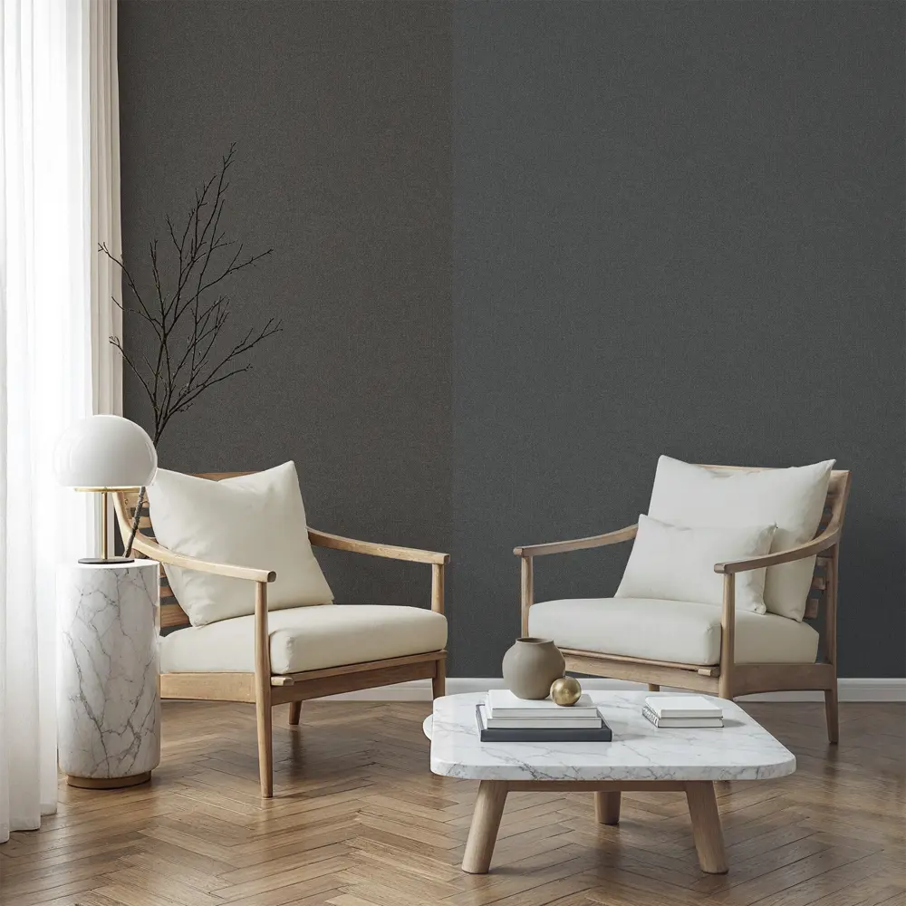 Флизелиновые обои Wallsecret Siam черные рельефные 1.06 м 89432850 STLM-1568358 - Вид №5