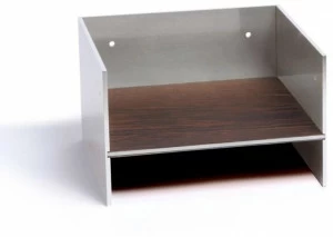 Atelier Belge Полка из алюминия и дерева Totem