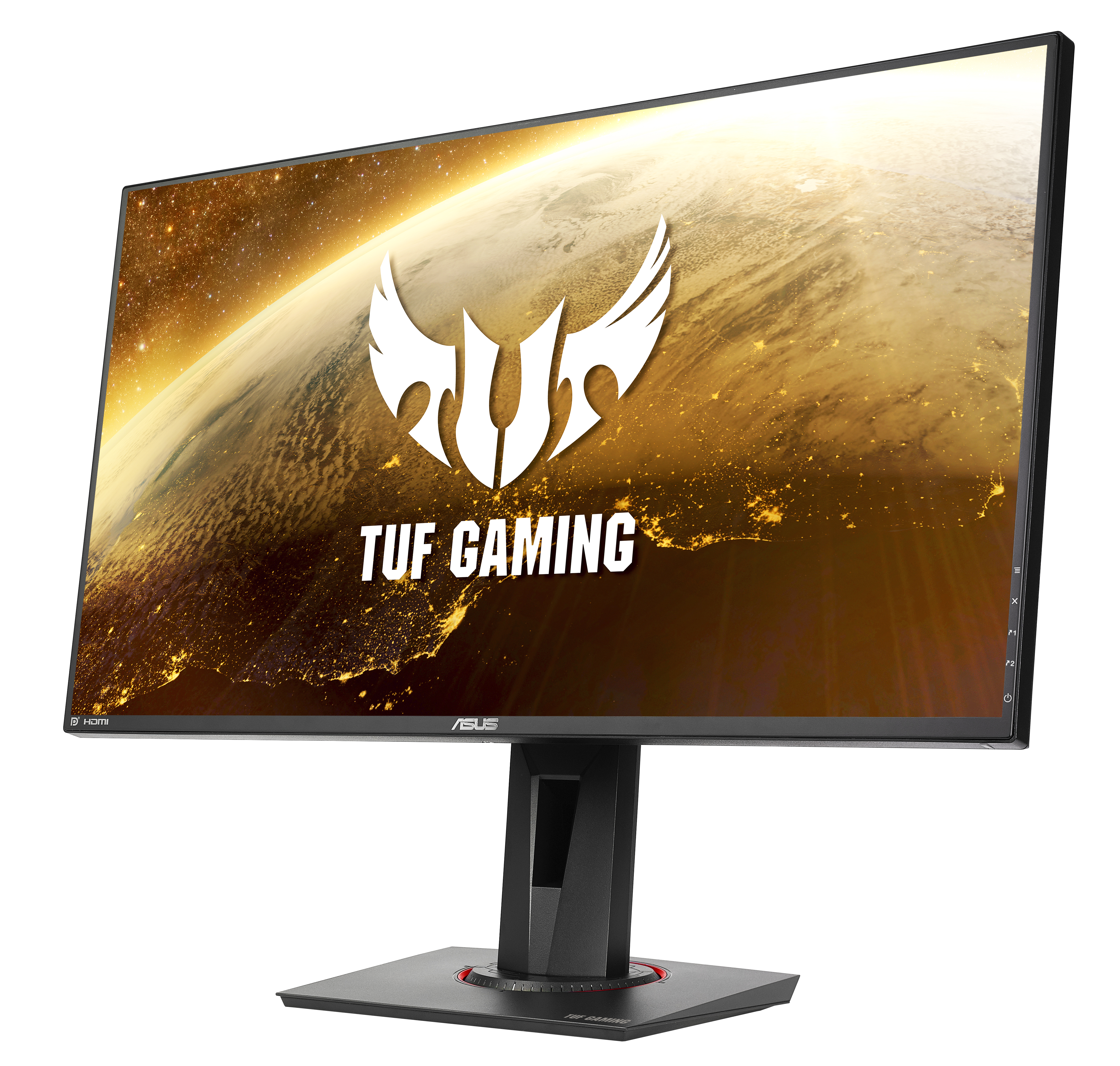90LM05H0-B01370 vg279qm 27" full hd (1920х1080), fast ips геймерский монитор, overclockable 280hz (above 240hz, 144hz), 1ms (gtg), elmb sync, g-sync compatible, displayhdr™ 400 ASUS ASUS TUF Gaming Santreyd  - Вид №3