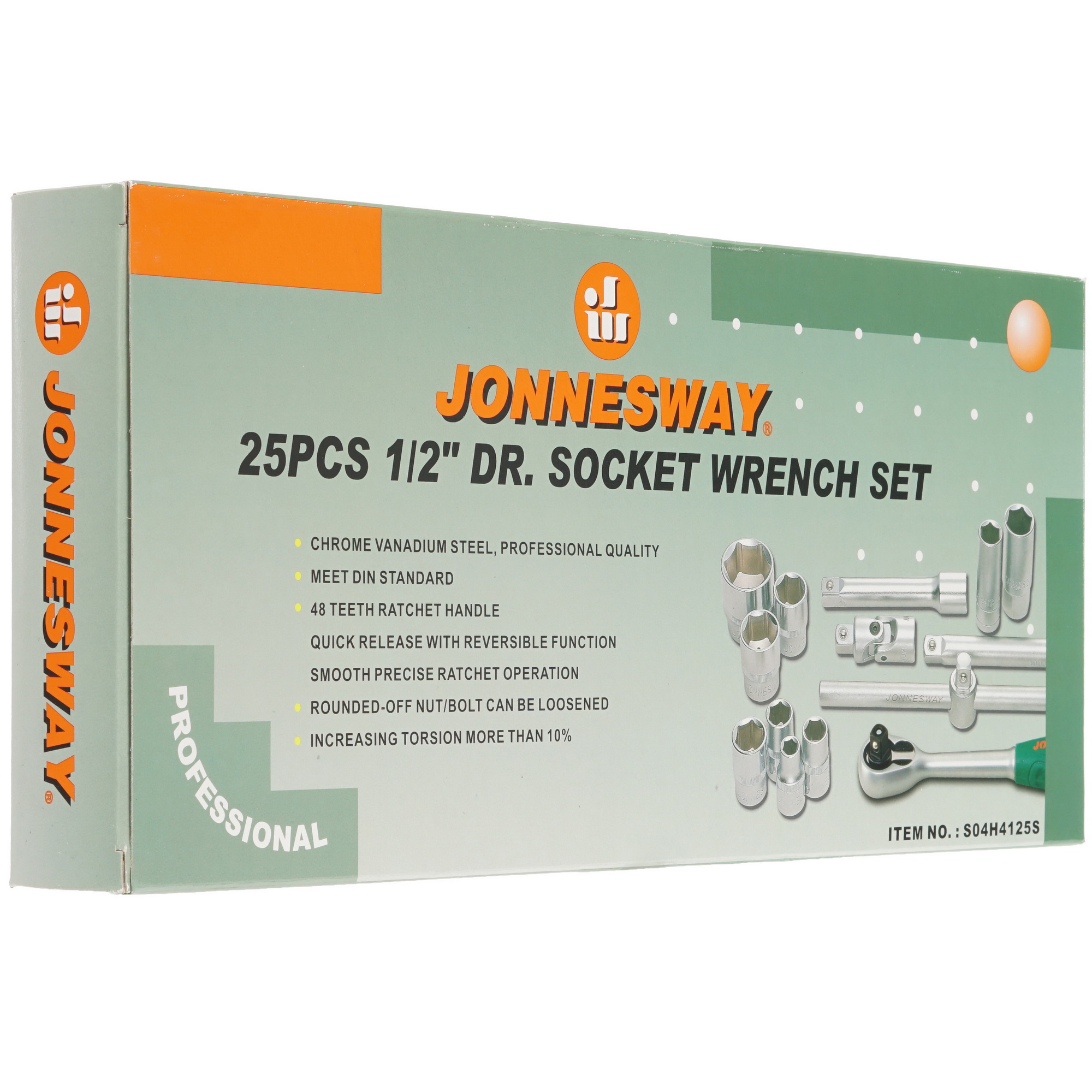 Набор инструментов Jonnesway S04H4125S 1118731 STDN-0151663 - Вид №3