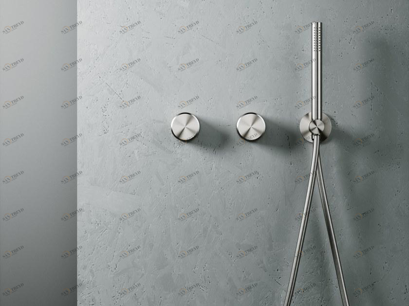 Quadrodesign Смеситель для душа с ручным душем Stereo sun-id-1413758