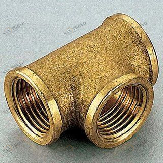 Тройник ВР  1/2'' латунь TIEMME 1500003