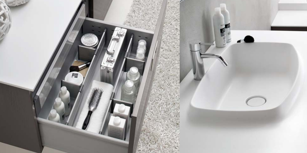 Комплект мебели для ванной Sky 21 Arbi Sky Larice Collection SKY21 - Вид №1