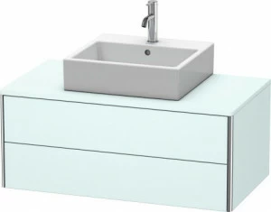 XS491100909 XSquare Тумбочка для подвесной консоли Светло-голубой матовый декор
