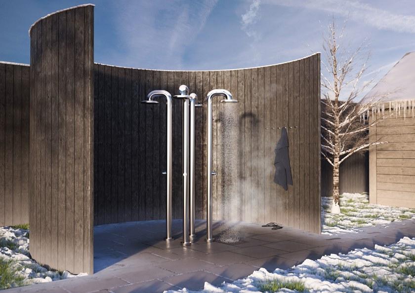 JEE-O Душевая стойка напольная из нержавеющей стали Fatline 200-6100/01-001-0365 - Вид №3