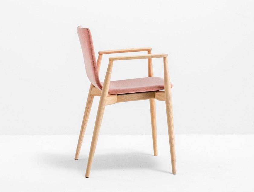 Pedrali Деревянный стул с подлокотниками Malmö 396 - Вид №5