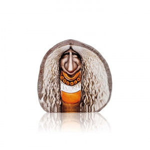 33995 Скульптура "Тролль" (большая), коричневая/жёлтая, 120/120 мм. Maleras