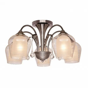 Потолочная люстра Silver Light Loretto 131.54.5 SILVER LIGHT LORETTO CHROME 183388 Белый