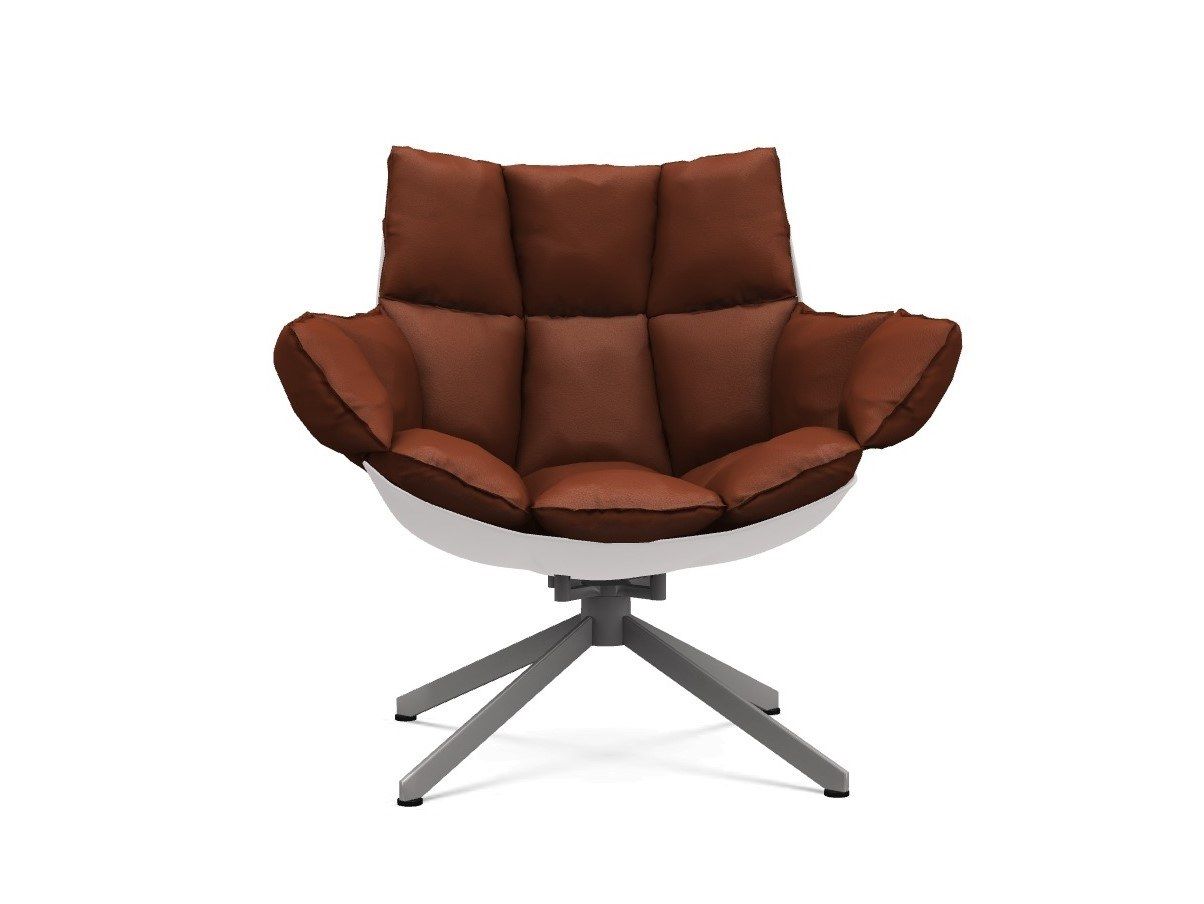 Вращающееся кресло на насесте с подлокотниками B&B Italia Husk ARCH-00097548 - Вид №8