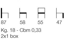 Blifase Стул из мягкой ткани Aura sun-id-1401066 - Вид №2