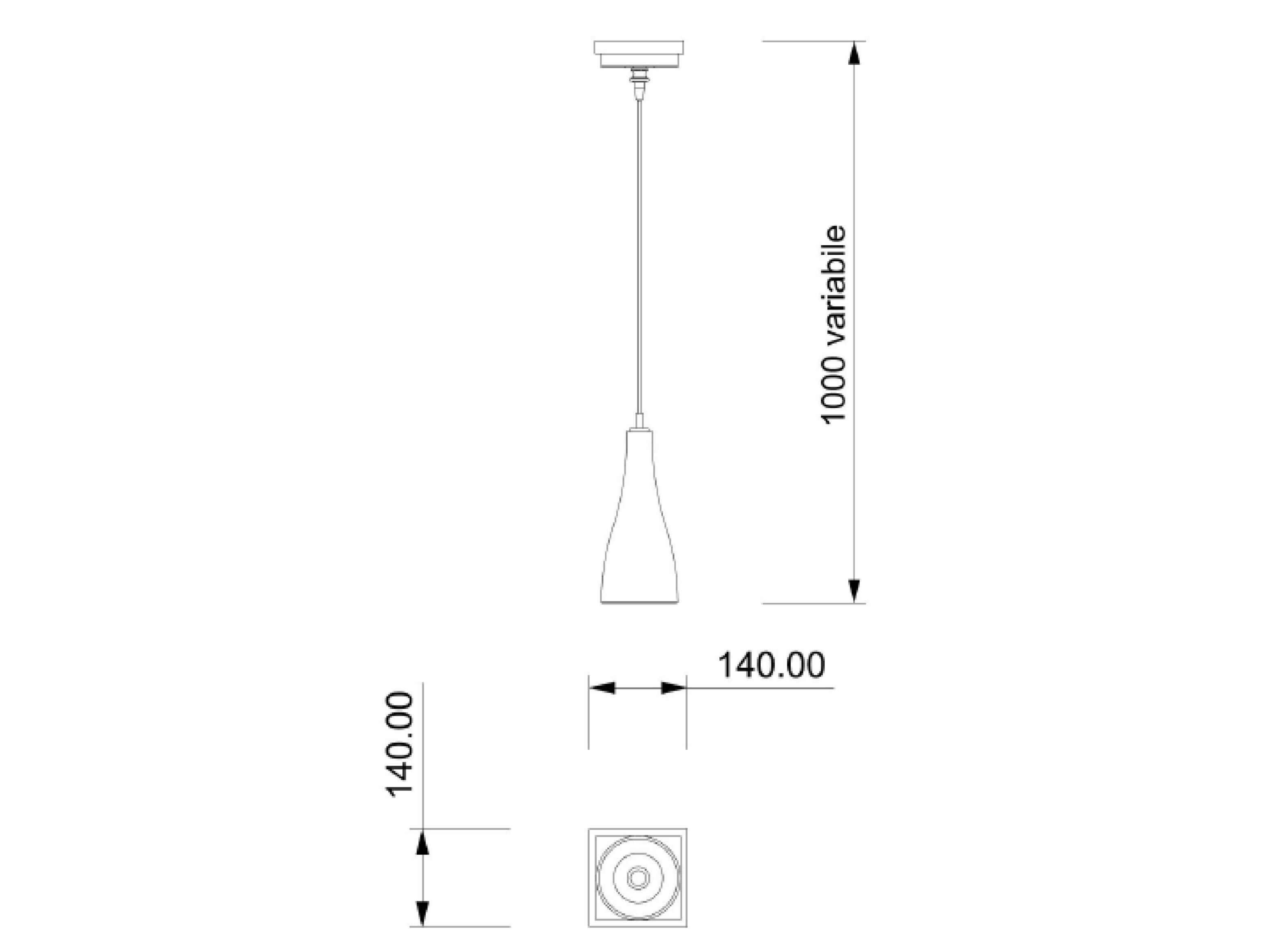 Стеклянный светодиодный подвесной светильник Lampex Italiana Glass ARCH-00105205 - Вид №2
