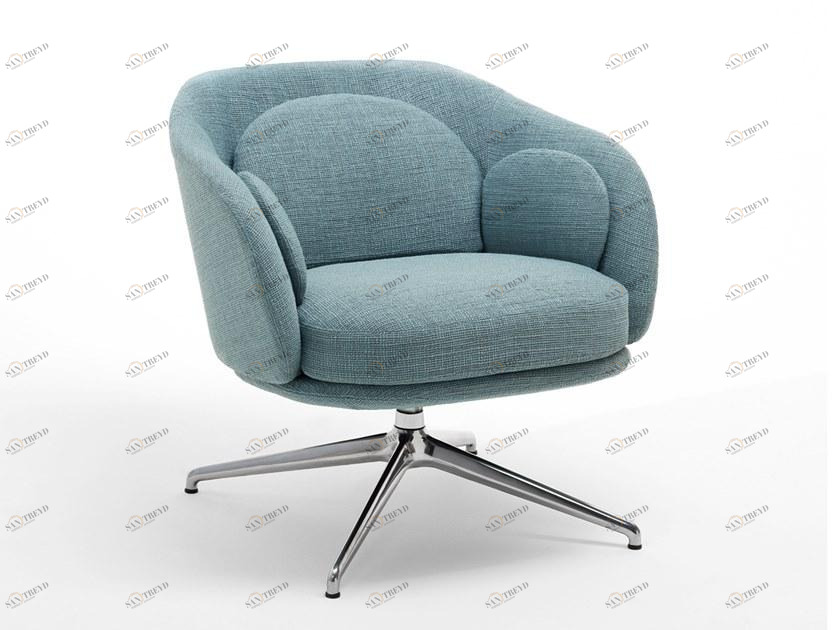 Saba Italia Кресло поворотное со съемным чехлом Sunset sun-id-1420502