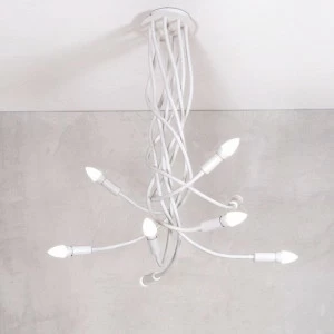 Подвесная люстра Loft IT Roots Loft1714-WH LOFT IT ДИЗАЙНЕРСКИЕ, ROOTS WHITE 118173 Белый