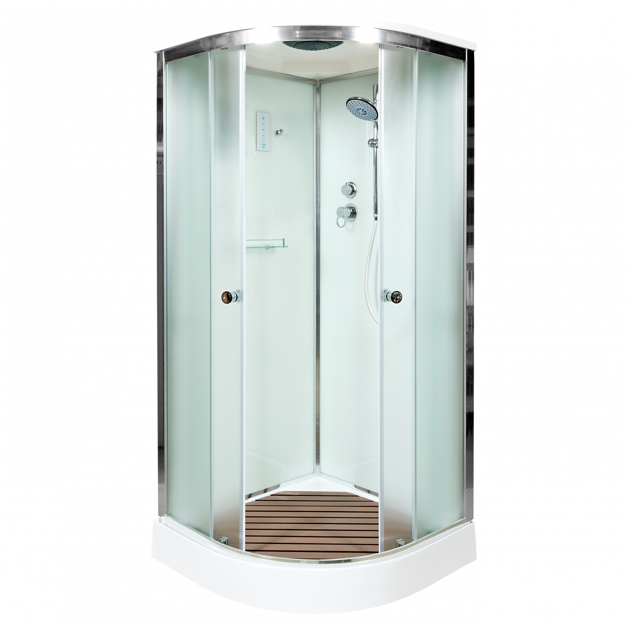 ЕМ1512 R с гм. и эл. Душевая кабина DETO Серия EM D08S+ эл.