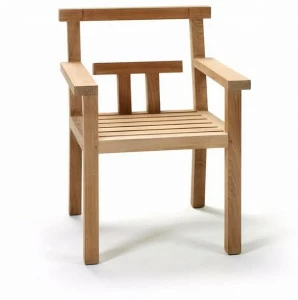 Royal Botania Стул из тика с подлокотниками Nara