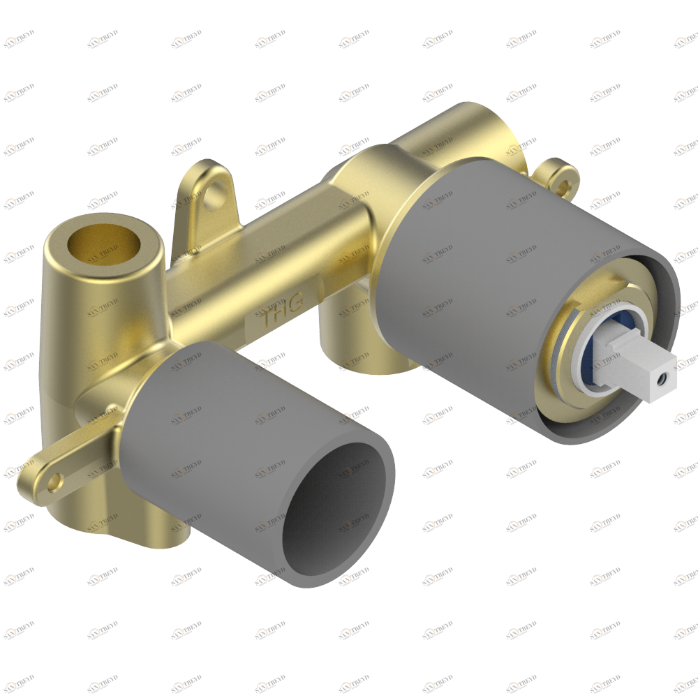 G00-5840/MA Внутренняя чать для гигиенического душа со смесителем, усил. шлангом и лейкой с клапаном Thg-paris прочие артикулы THG Без отделки G00 5840/MA