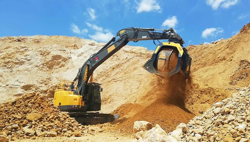 MB Crusher Просеивающее ведро для отбора натуральных материалов Mb-s Mb-s18 s4 - Вид №10