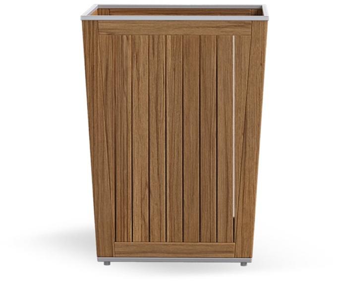 Atmosphera Высокий садовый горшок из тикового дерева Desert De.c1 - Вид №1