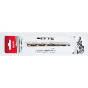 Сверло спиральное по металлу HSS-TIN Elitech 1820.105500 9x125 мм 89402770 STLM-2009315