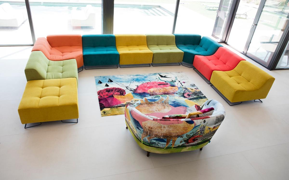 082042 Модульный диван Fama LuciPop Santreyd  - Вид №8